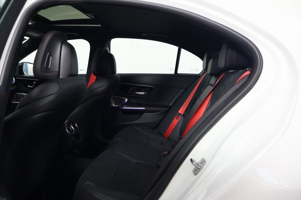 New 2026 Polar White Mercedes-Benz AMG® C 43 4MATIC® Sedan image 28