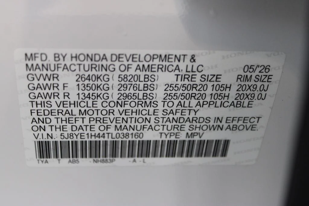 New 2026 Platinum White Pearl Acura Technology Package image 31