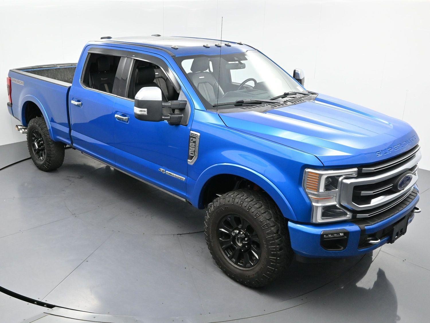 Used 2021 Velocity Blue Ford Platinum image 39