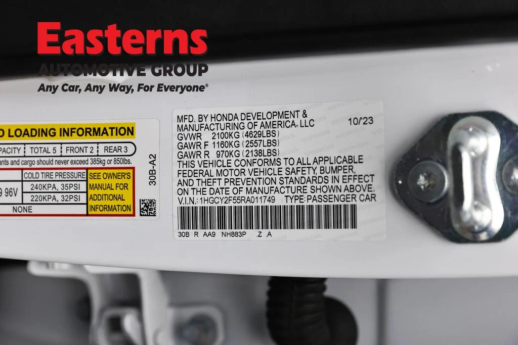 Used 2024 White Honda Sport image 34