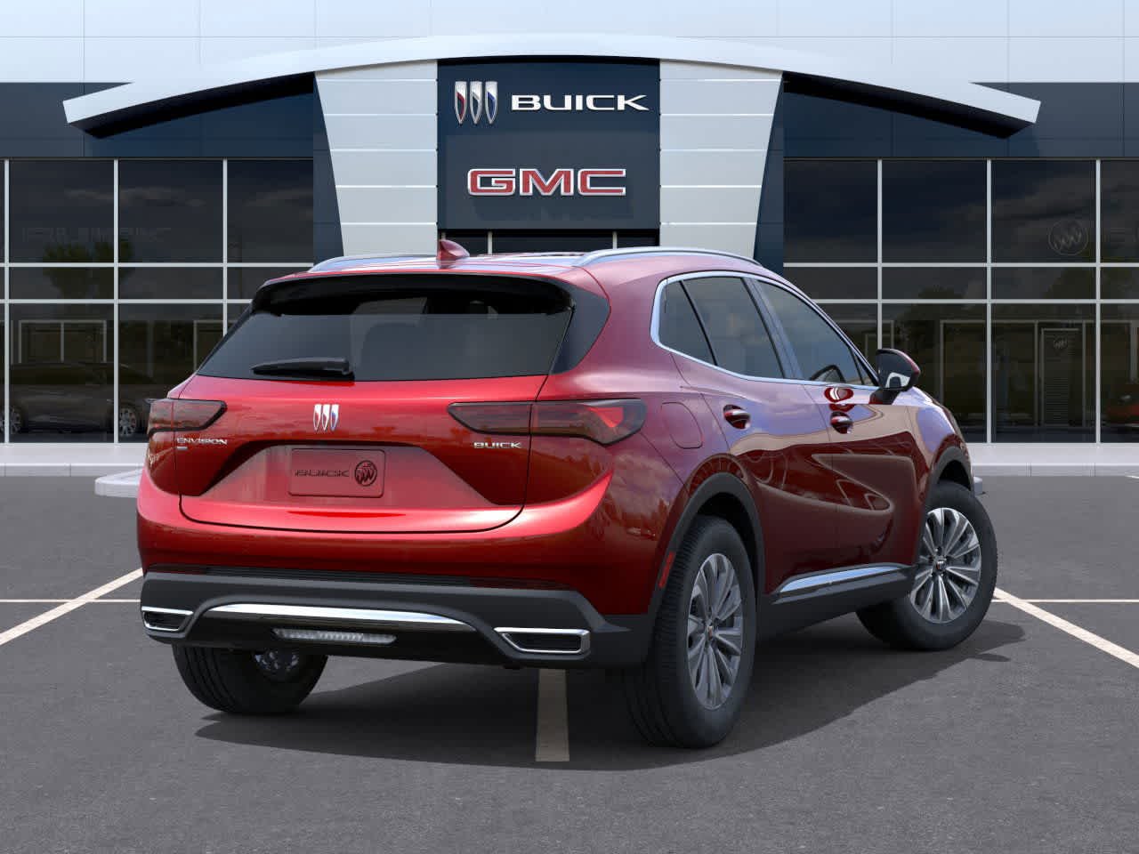 New 2026 Brilliant Red Buick Preferred image 4