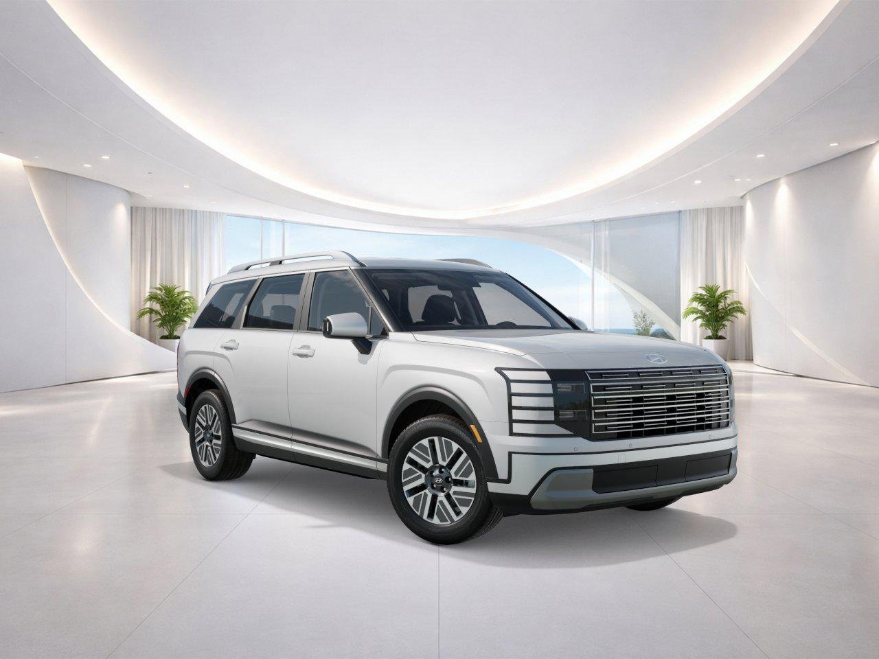 New 2027 Creamy White Pearl Hyundai SEL 7P image 2