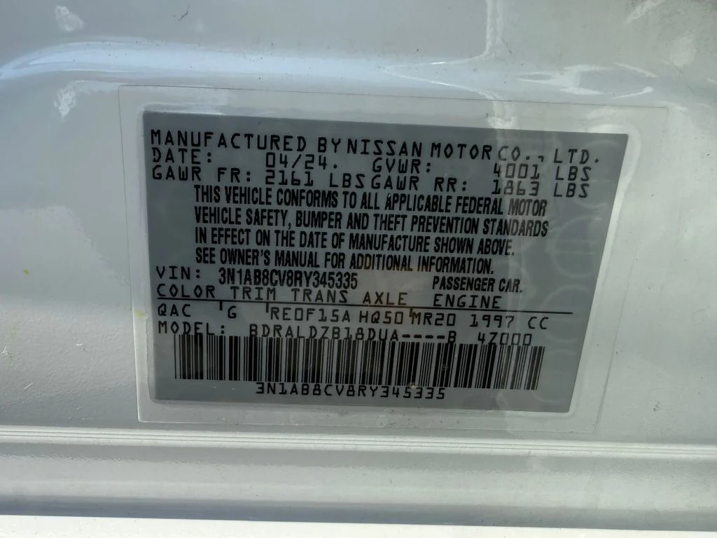 Used 2024 White Nissan SV image 24