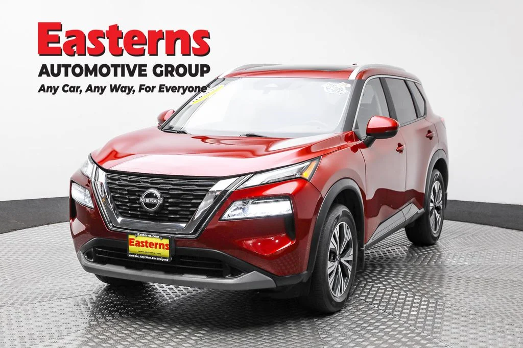 Used 2022 Red Nissan SV image 1