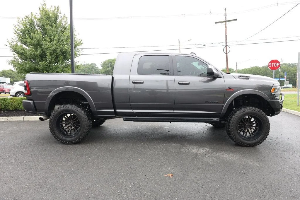 Used 2022 Granite Crystal Metallic Clearcoat Ram Laramie 4x4 Mega Cab 6