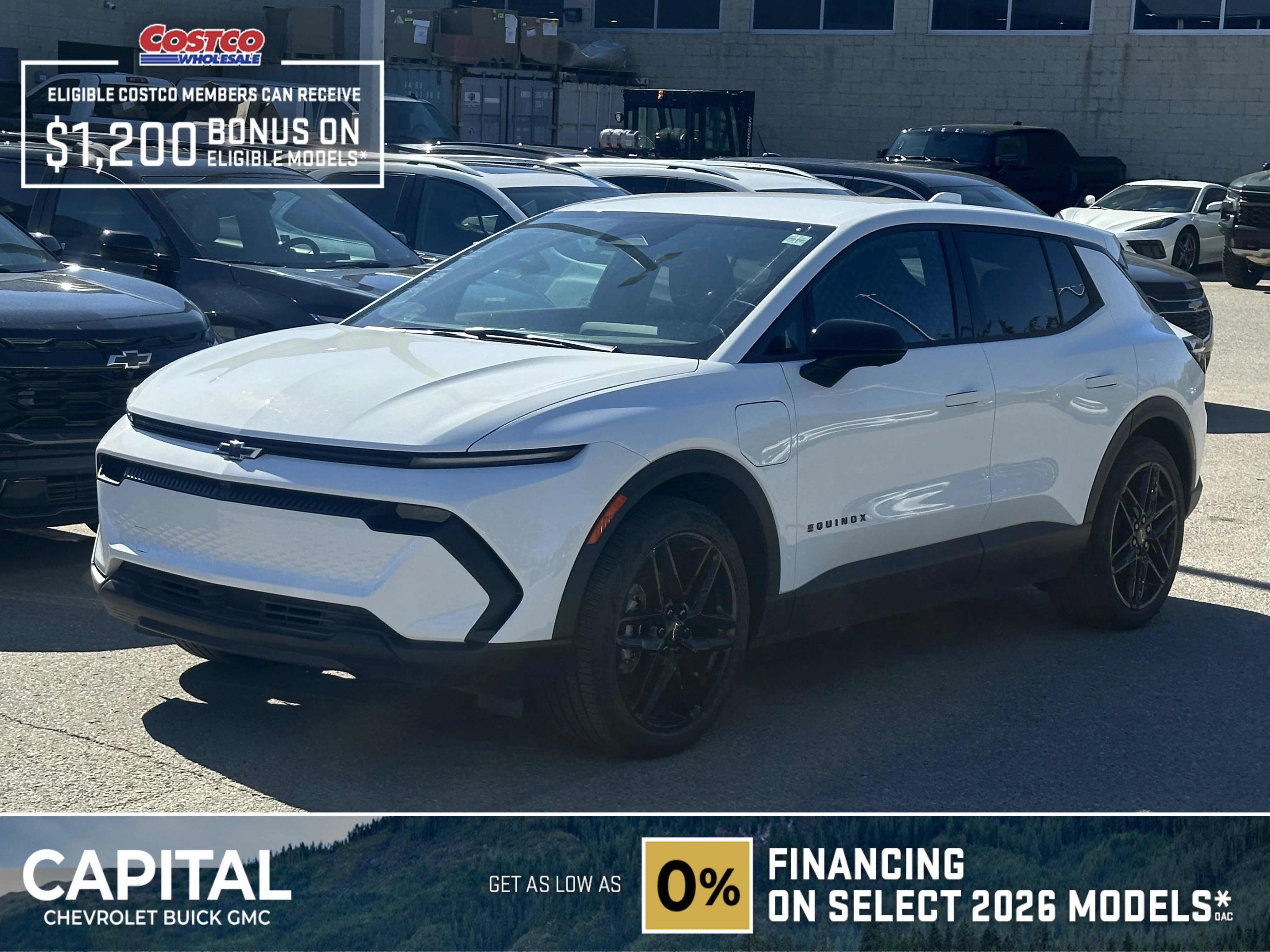 New 2026 Summit White Chevrolet LT image 1