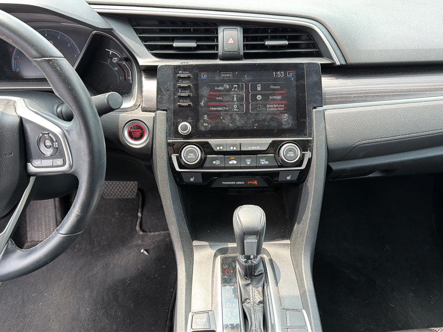 Used 2021 Platinum White Pearl Honda EX image 3