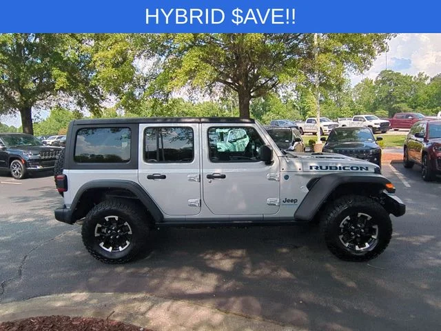 Used 2024 Silver Jeep Rubicon 4xe image 6