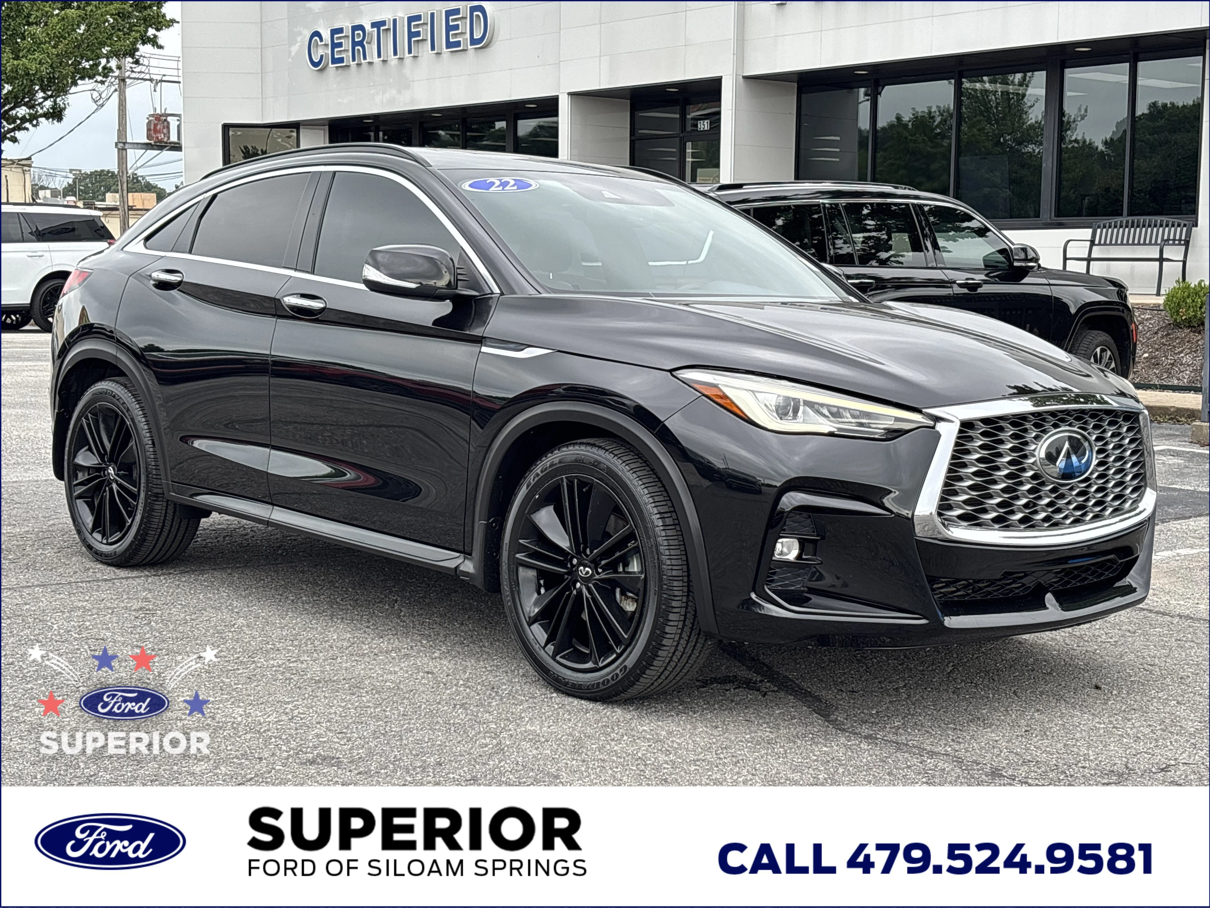 Used 2022 Mineral Black INFINITI LUXE image 1