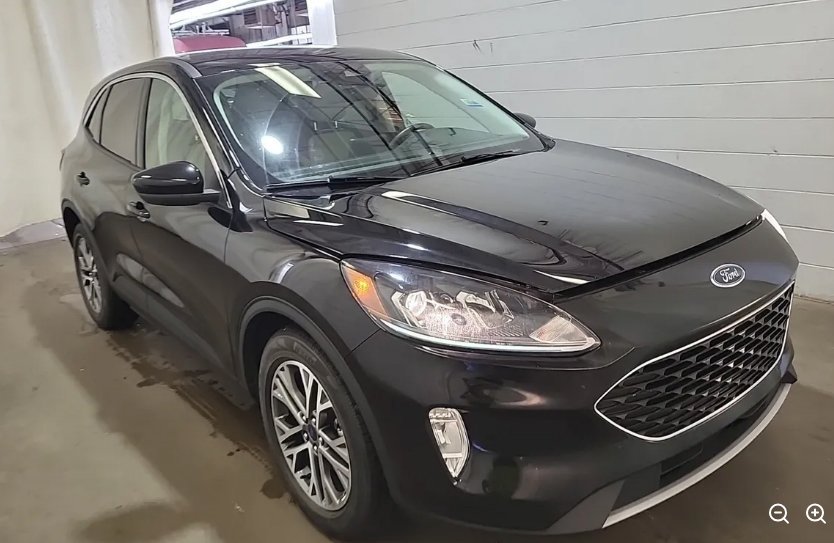 Used 2022 Agate Black Metallic Ford SEL Hybrid image 4