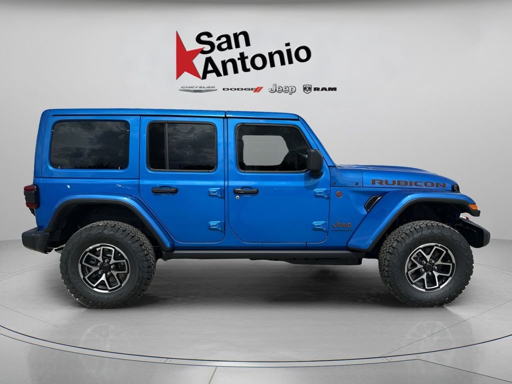 New 2026 Hydro Blue Pearl-Coat Exterior Paint Jeep Rubicon image 9