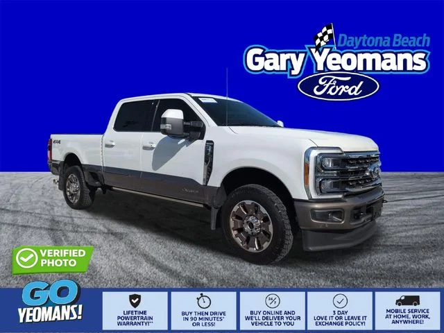Certified Used 2023 Super Black Ford King Ranch image 1