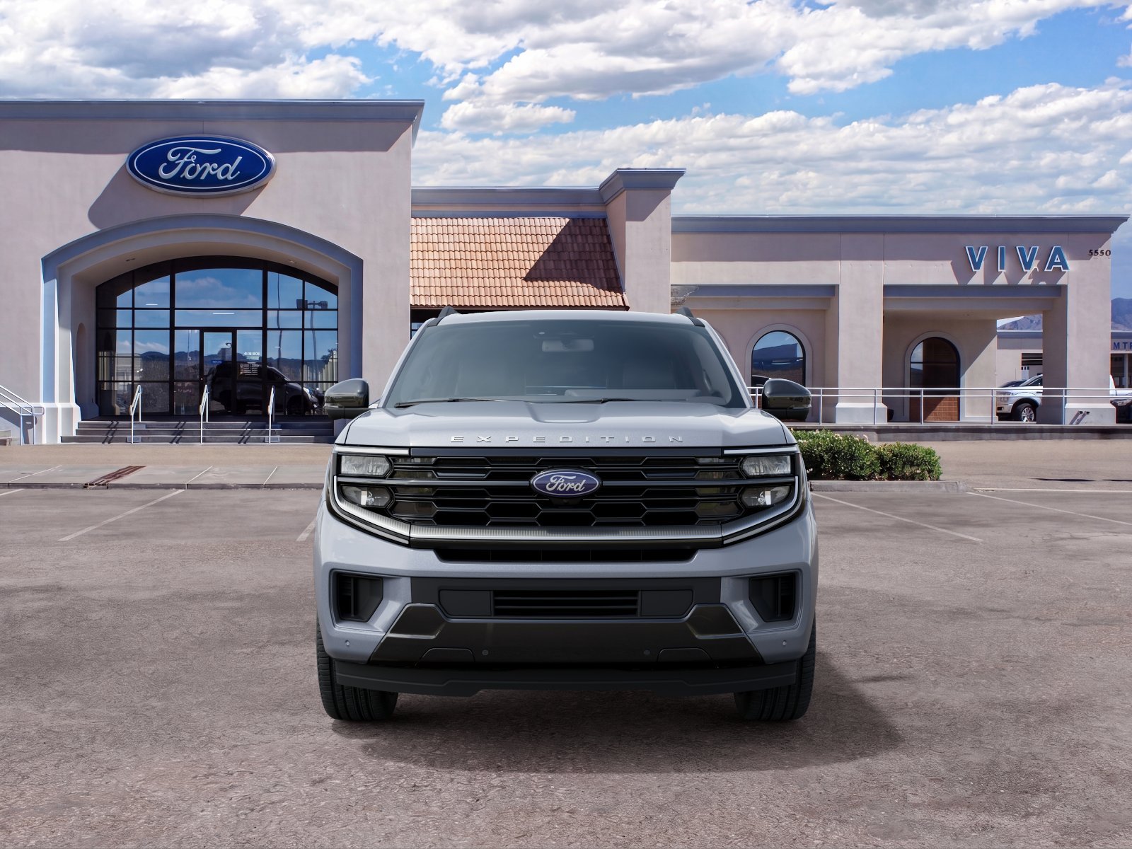 New 2027 Glacier Gray Metallic Tri-Coat Ford Platinum image 3