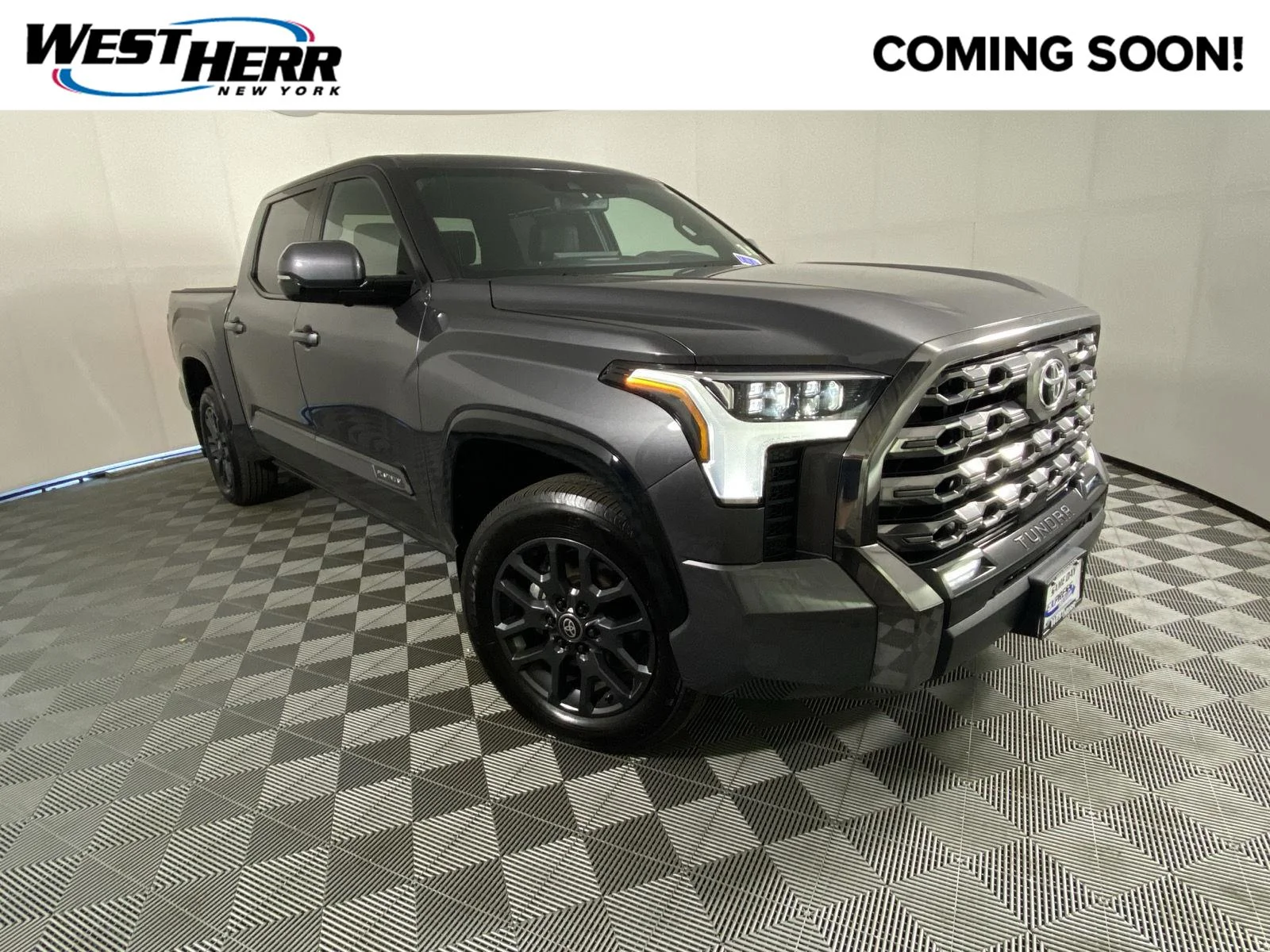 Used 2025 Magnetic Gray Metallic Toyota Platinum image 1