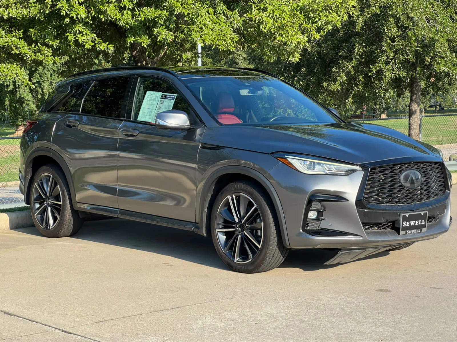 Certified Used 2023 Graphite Shadow INFINITI SPORT image 4