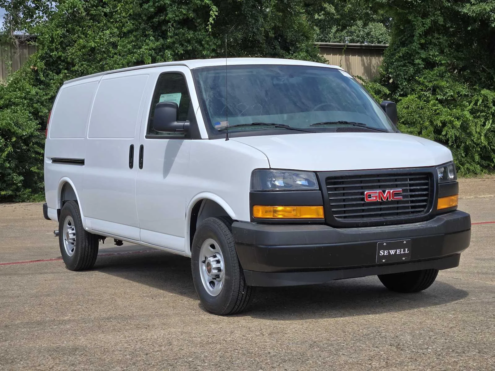 New 2026 Summit White GMC Work Van image 2