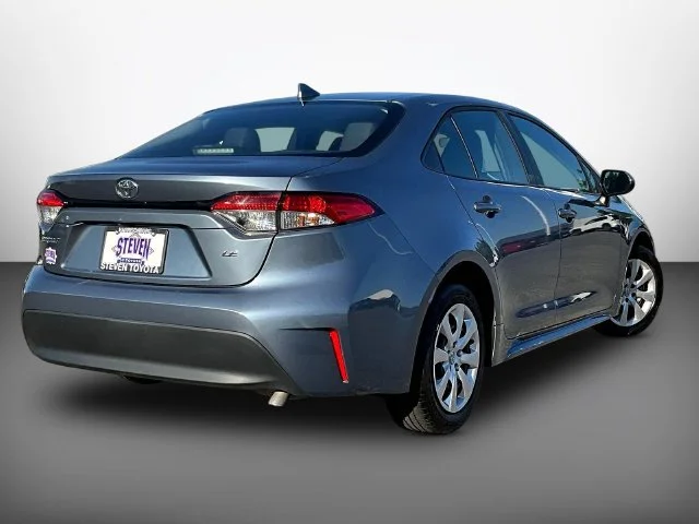 Used 2025 Blue Toyota LE image 6