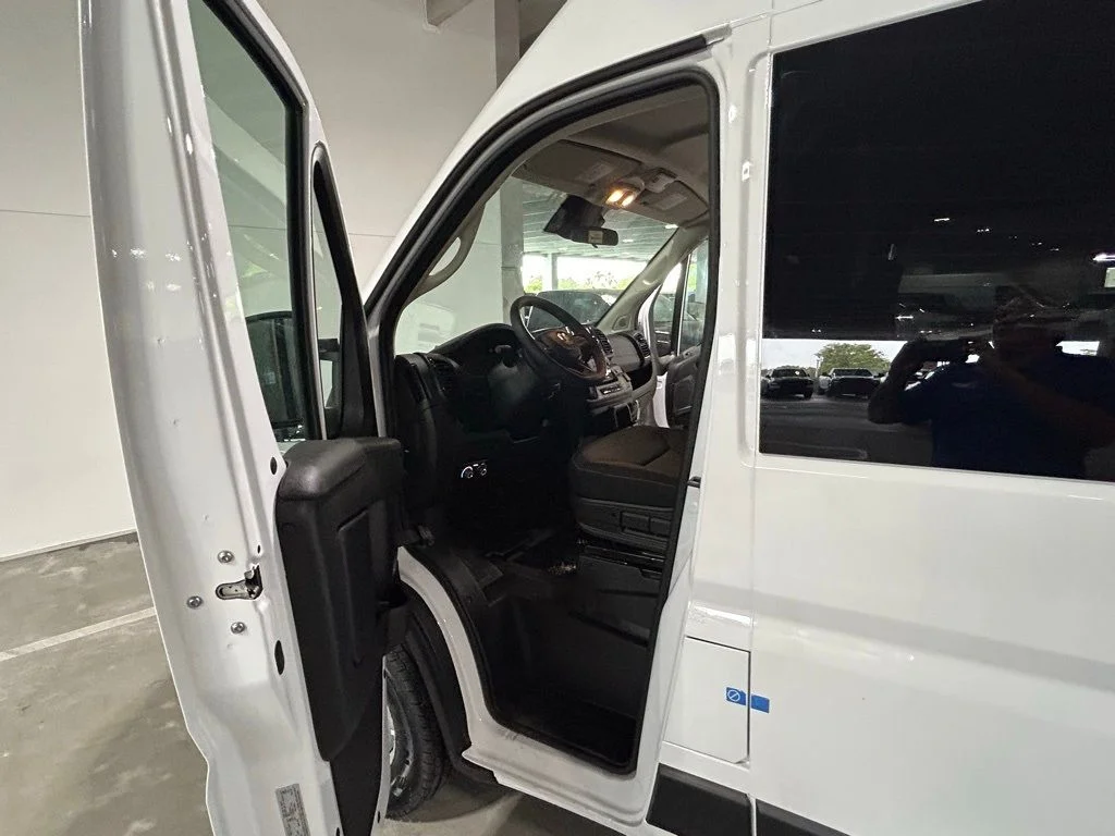 Used 2023 Bright White Clearcoat Ram High Roof image 9