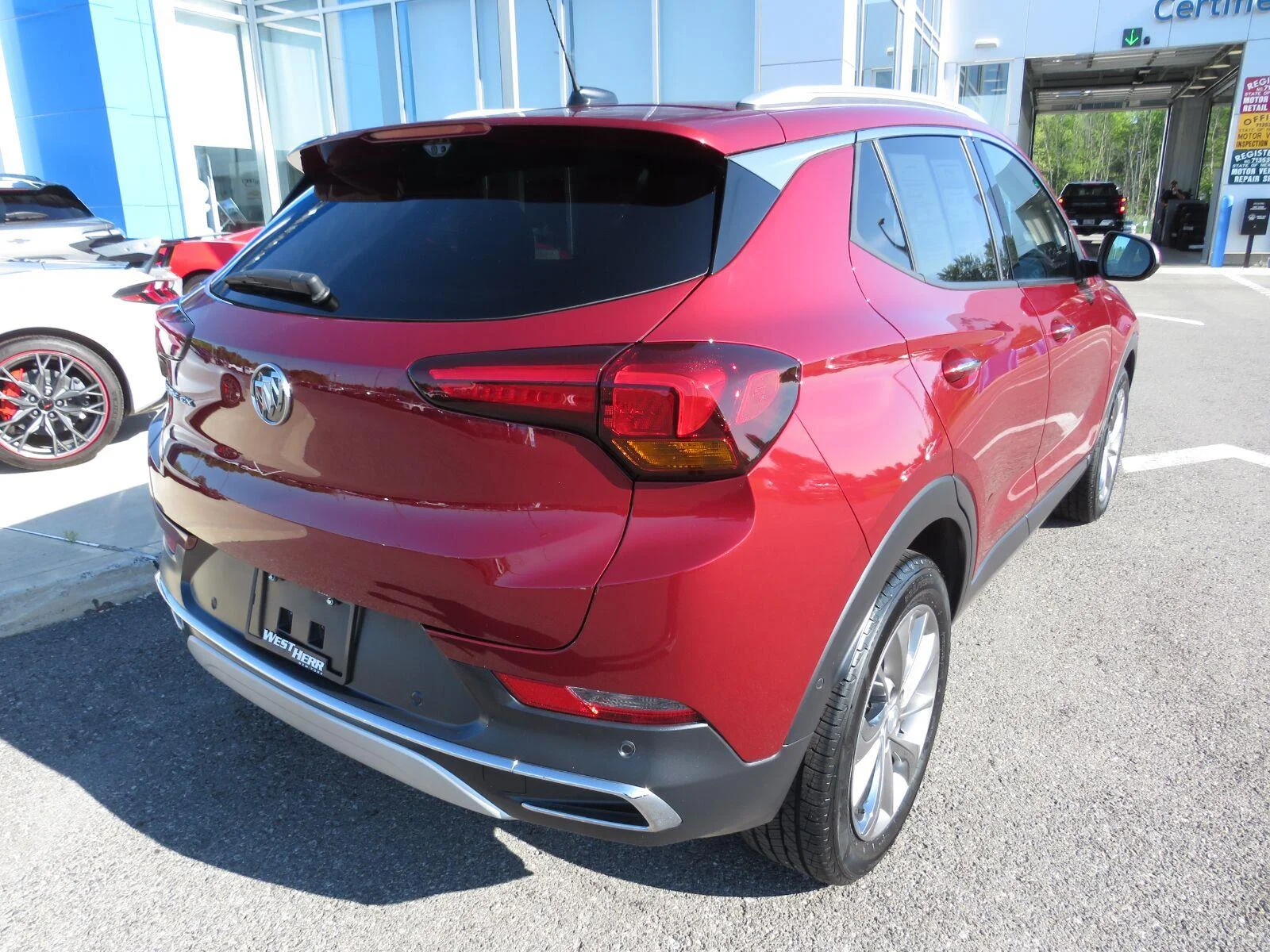 Used 2022 Cinnabar Metallic Buick Essence image 6