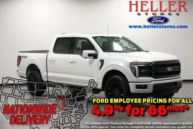 New 2026 Star White Metallic Tri-Coat Ford Lariat® image 23