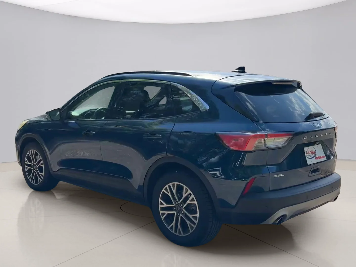 Used 2020 Blue Ford SEL image 3
