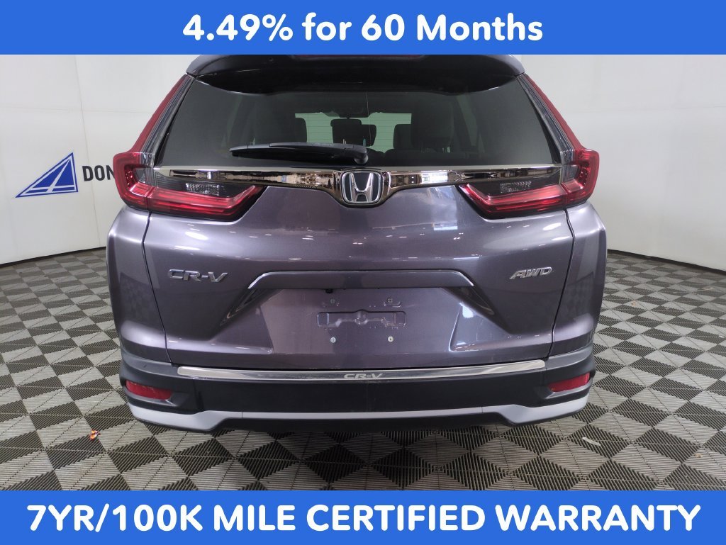 Certified Used 2022 Modern Steel Metallic Honda EX image 5