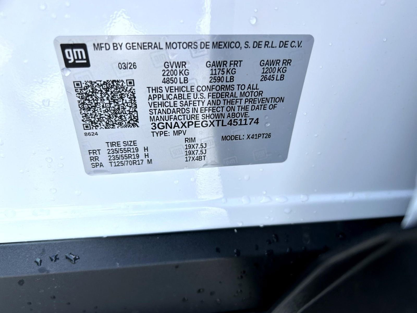 New 2026 White Chevrolet LT image 26