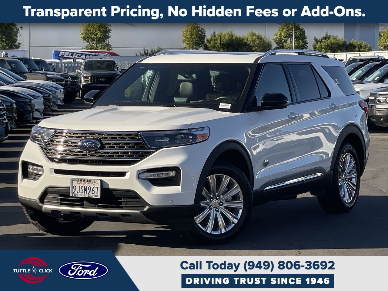 Certified Used 2023 Star White Ford King Ranch image 1