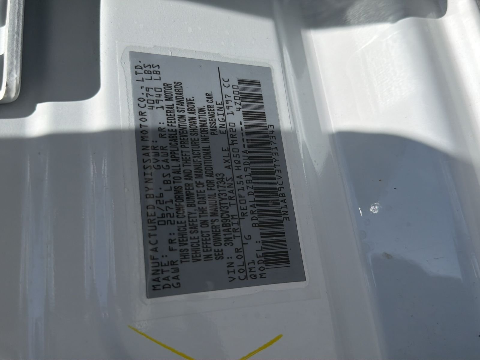 New 2026 White Nissan SV image 45