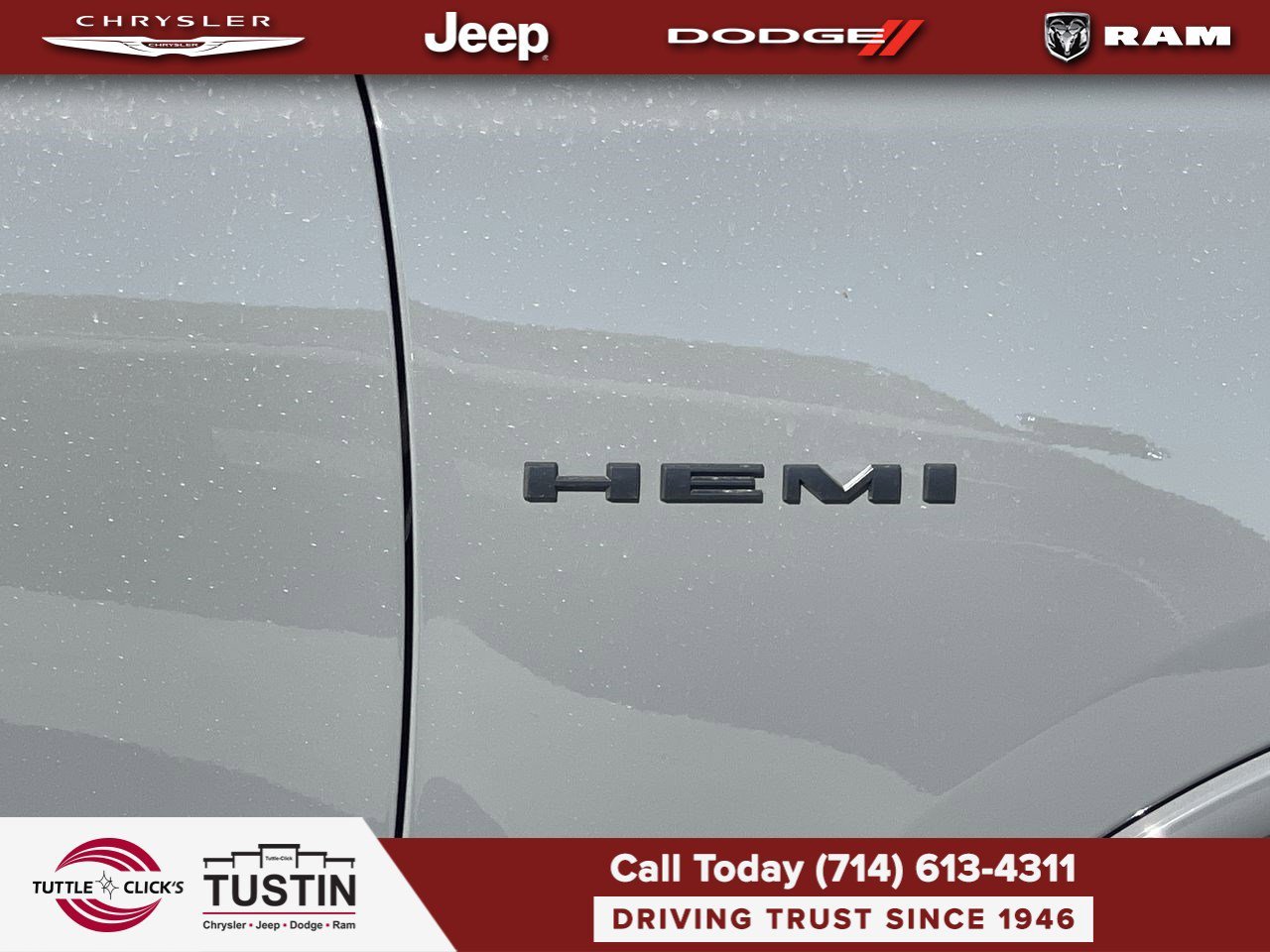 New 2026 Destroyer Gray Clear-Coat Exterior Paint Dodge GT Premium HEMI V8 image 8