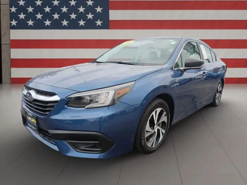 Used 2021 Blue Subaru Sedan 4D AWD 2.5L H4 image 2