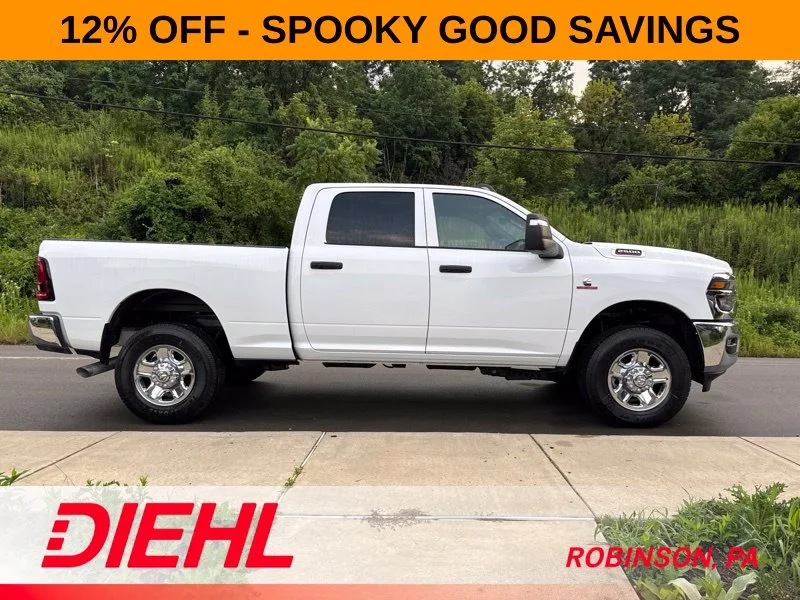New 2026 Bright White Clear-Coat Exterior Paint RAM Tradesman image 8