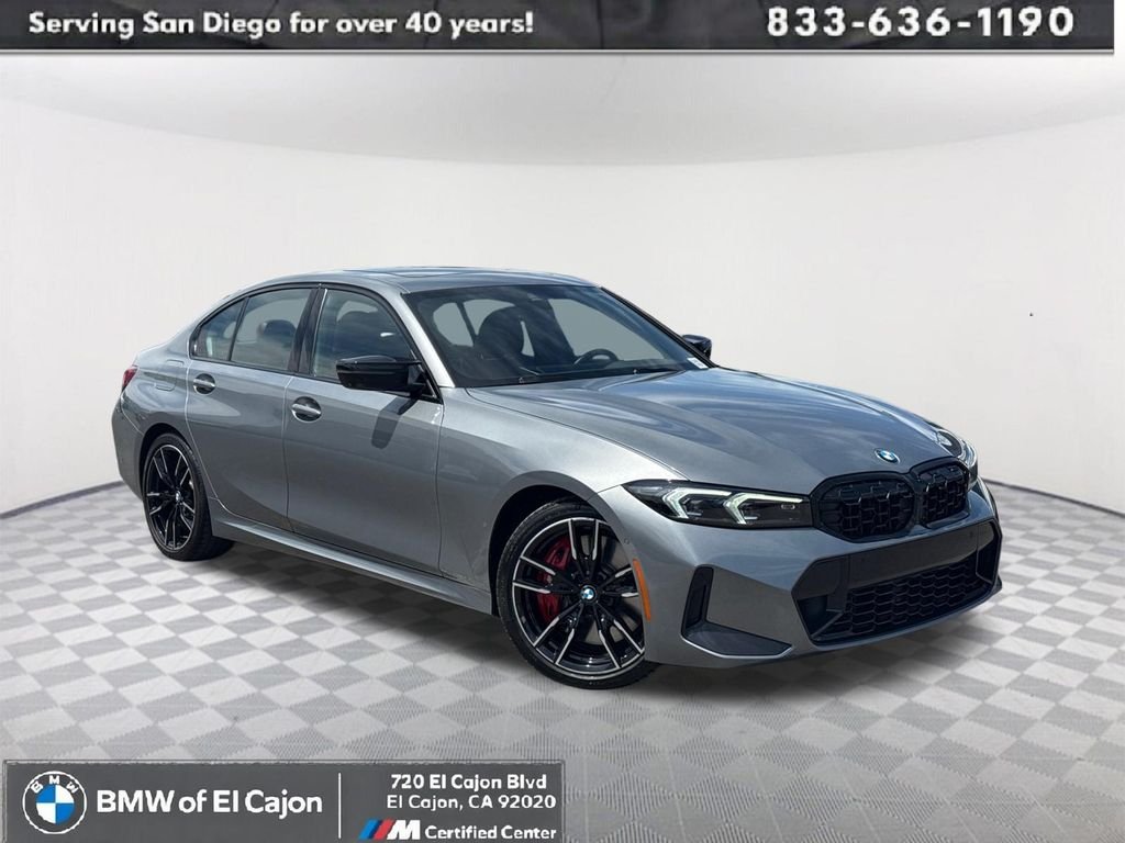 Used 2023 Skyscraper Grey Metallic BMW M340i image 1
