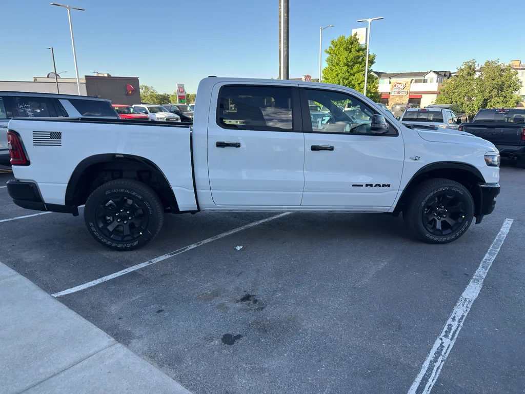 New 2026 Bright White Clear-Coat Exterior Paint RAM Big Horn image 6