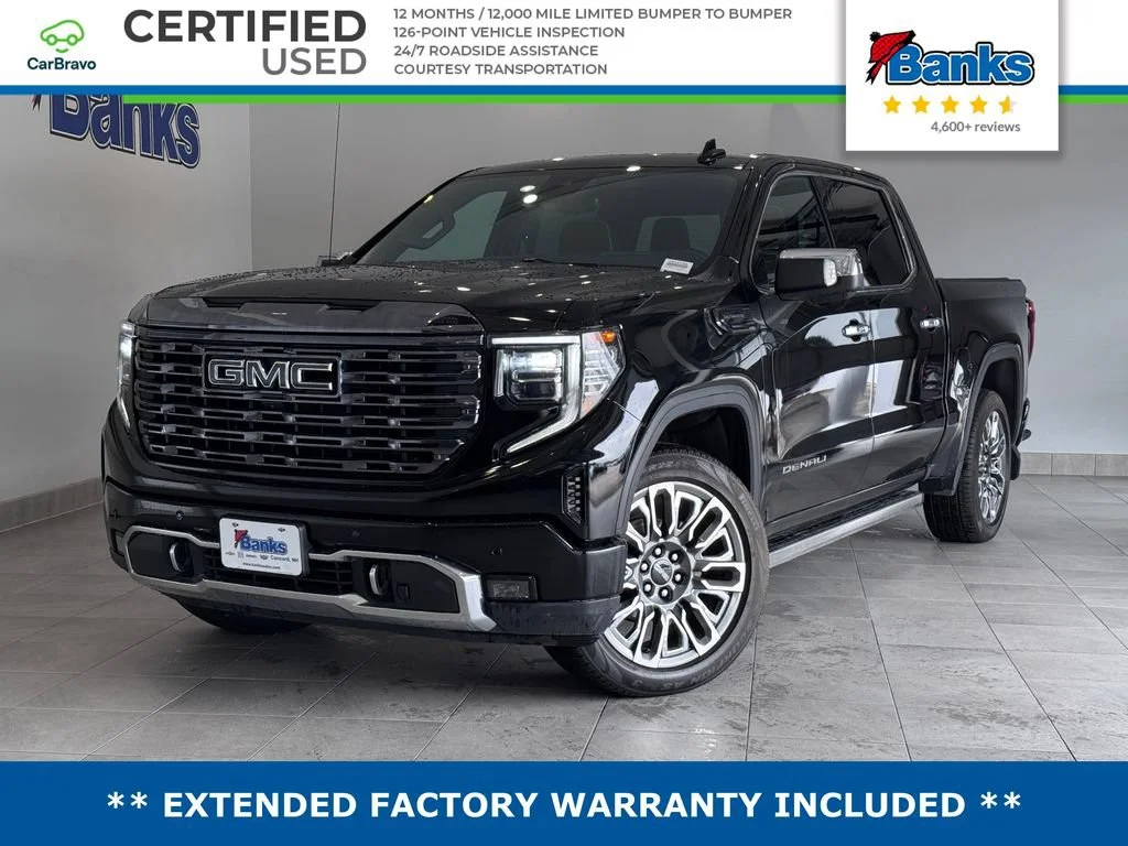 Certified Used 2024 Onyx Black GMC Denali Ultimate image 1
