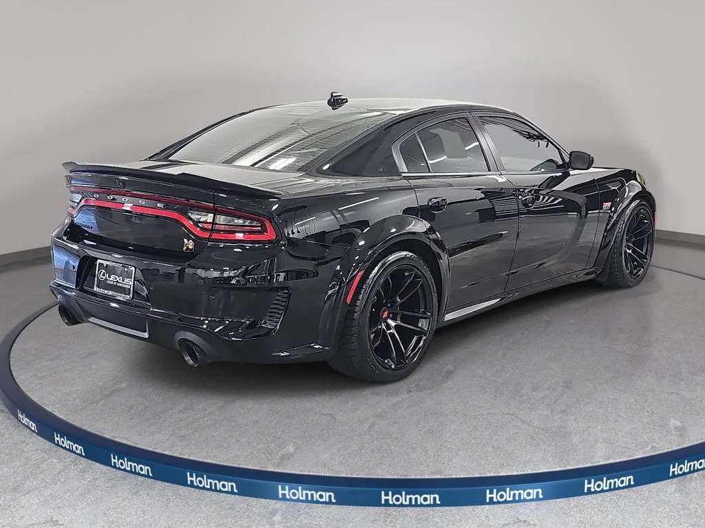 Used 2021 Black Dodge R/T Scat Pack Widebody image 6