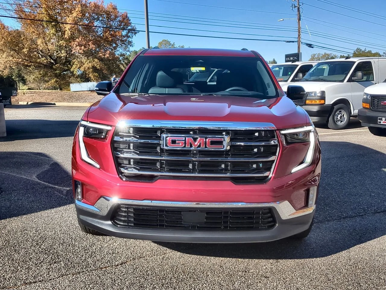 New 2026 Volcanic Red Tintcoat GMC Elevation image 3