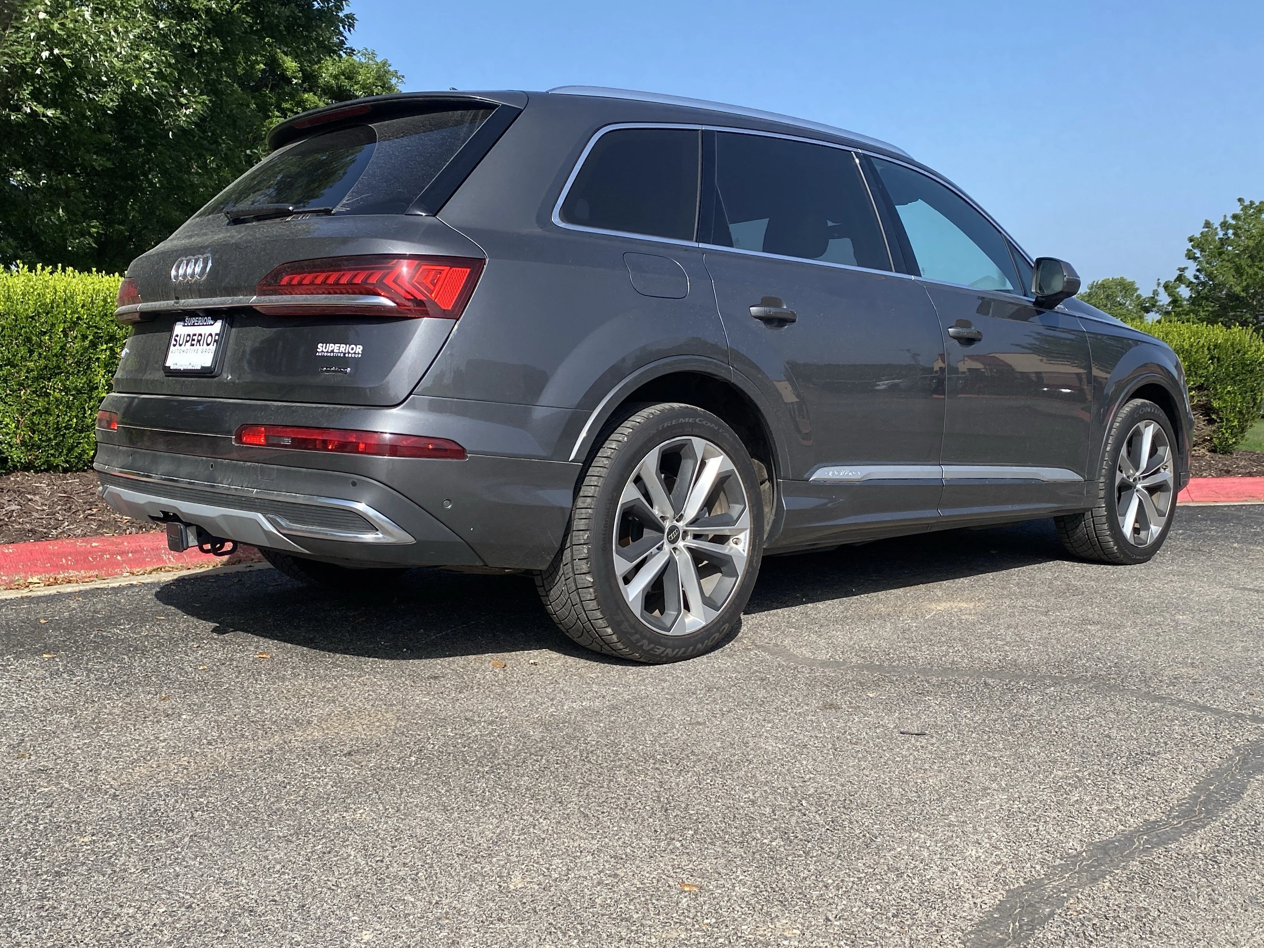 Used 2024 Gray Audi 55 Prestige image 3