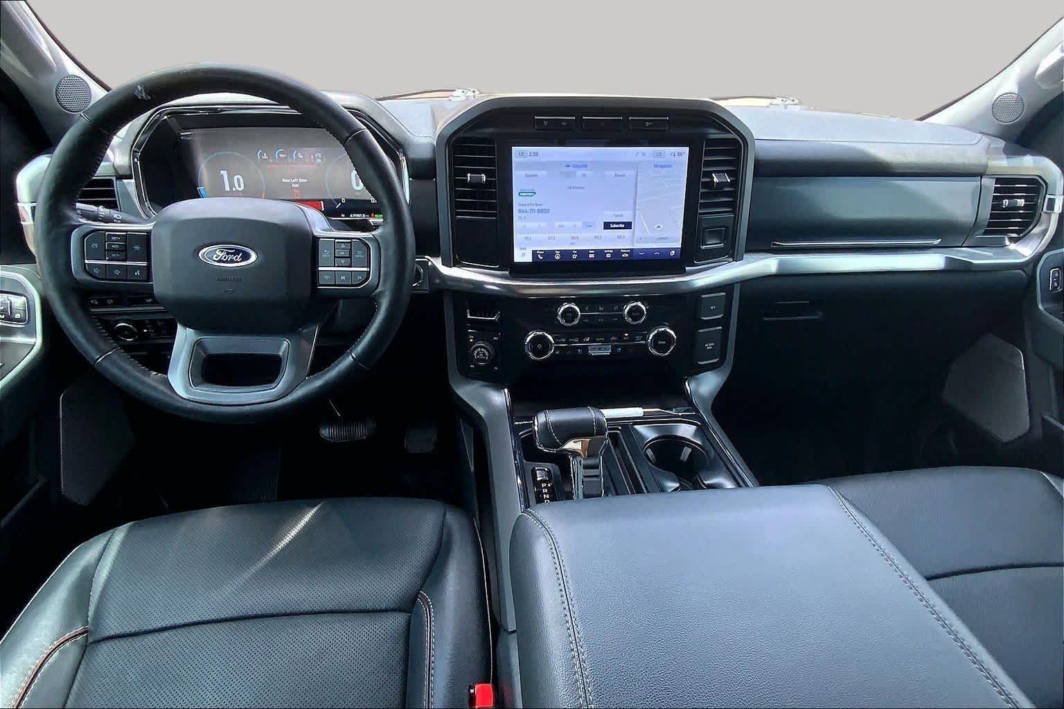 Certified Used 2023 Azure Gray Metallic Tri-Coat Ford LARIAT image 16