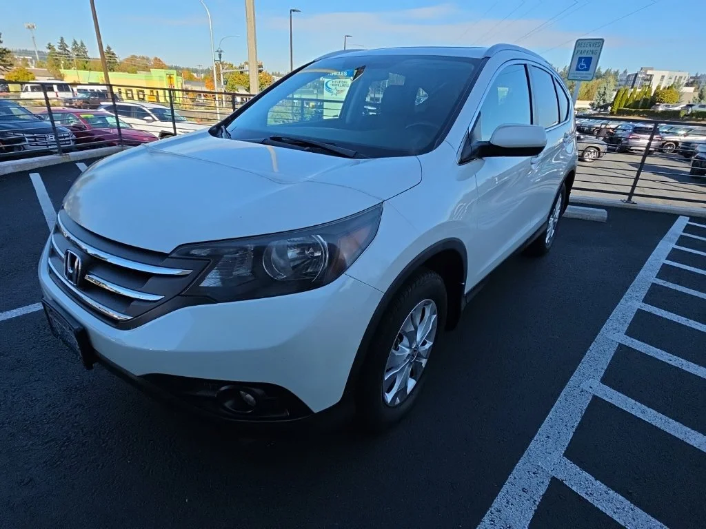Used 2014 White Diamond Pearl Honda EX-L image 1