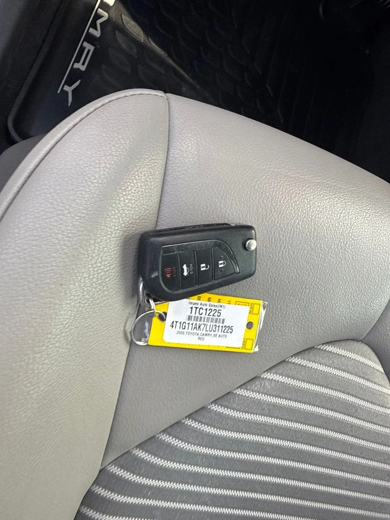 Used 2020 Red Toyota SE image 5