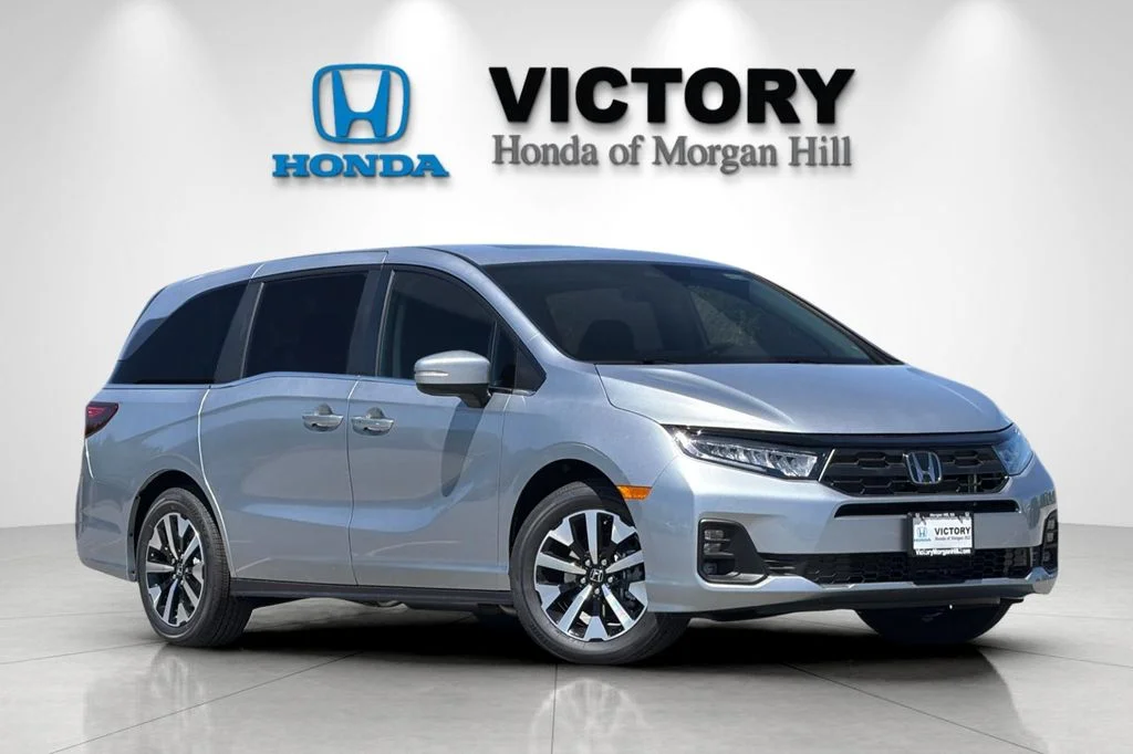 New 2026 Solar Silver Metallic Honda EX-L image 2