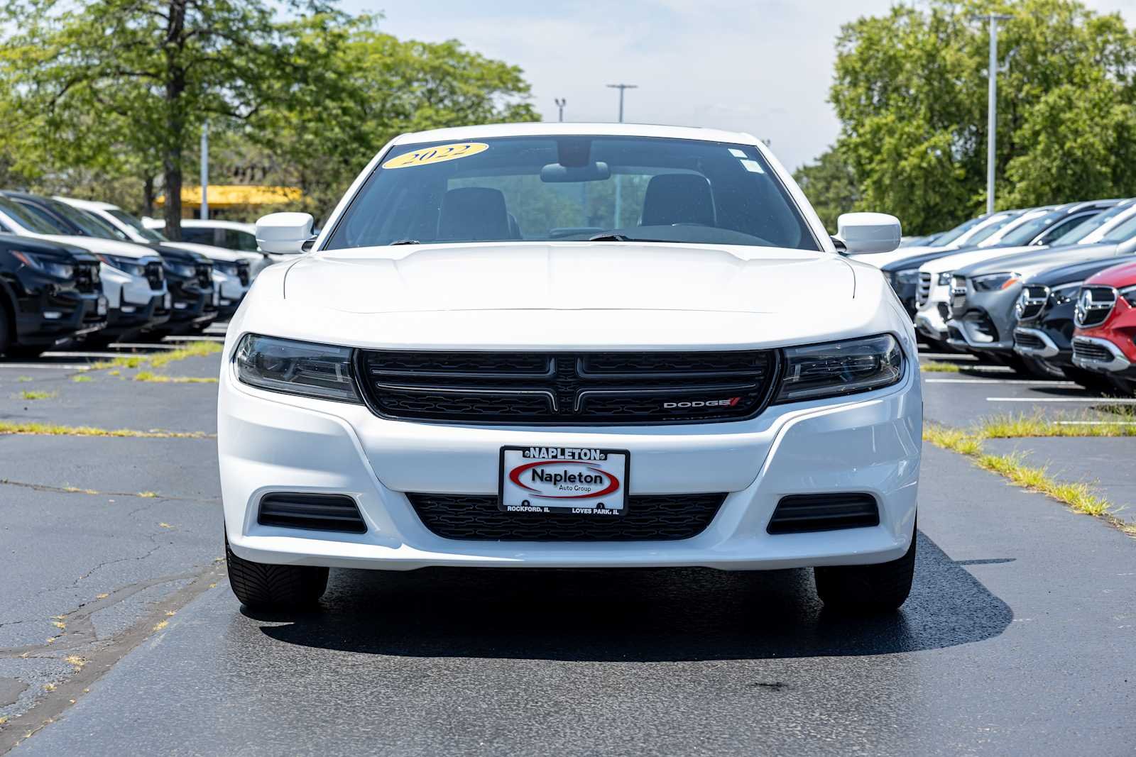 Used 2022 White Knuckle Clearcoat Dodge SXT image 2