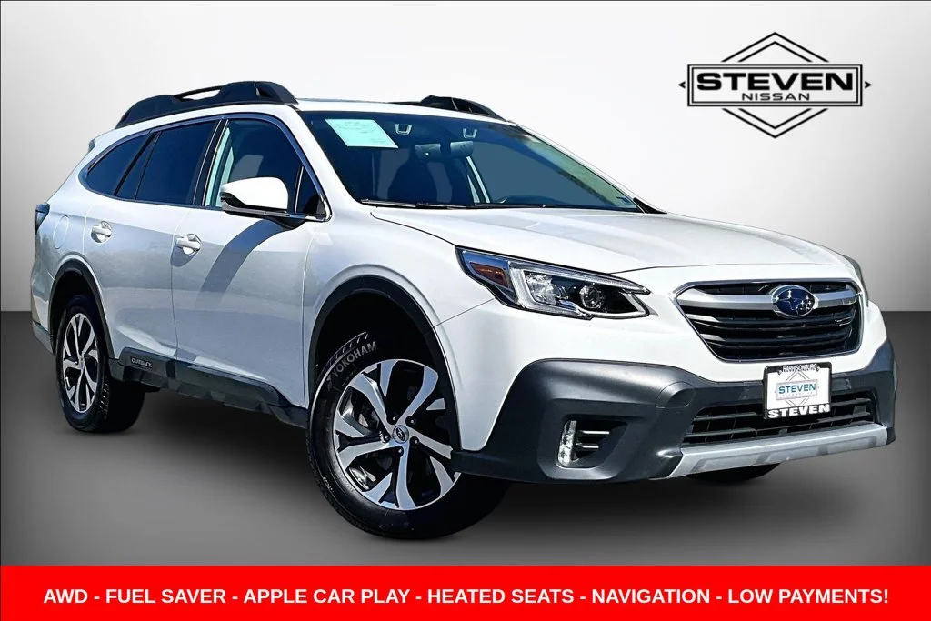 Used 2022 White Subaru Limited image 1