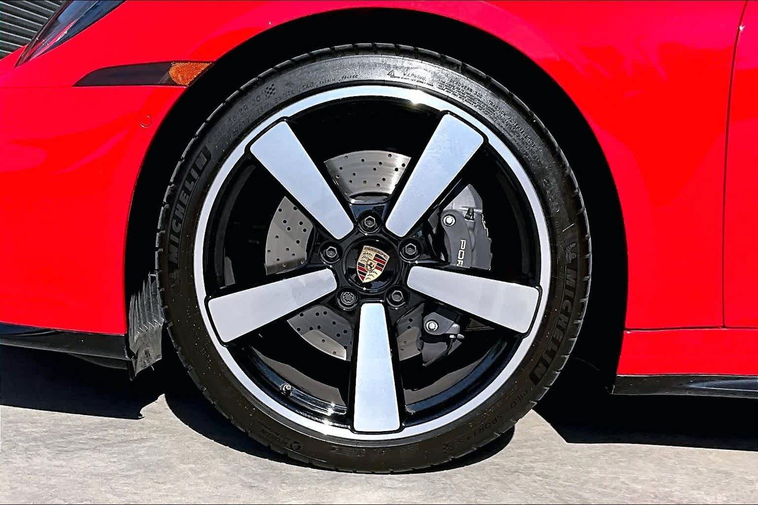 Used 2025 Guards Red Porsche Carrera image 11