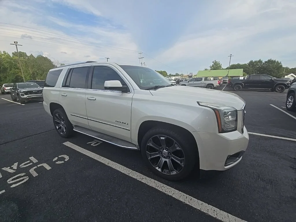 Used 2015 WHITE DIAMOND TRICOAT GMC Denali image 9