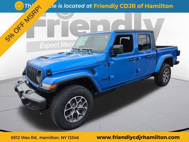 New 2026 Hydro Blue Pearl-Coat Exterior Paint Jeep Sport S image 1