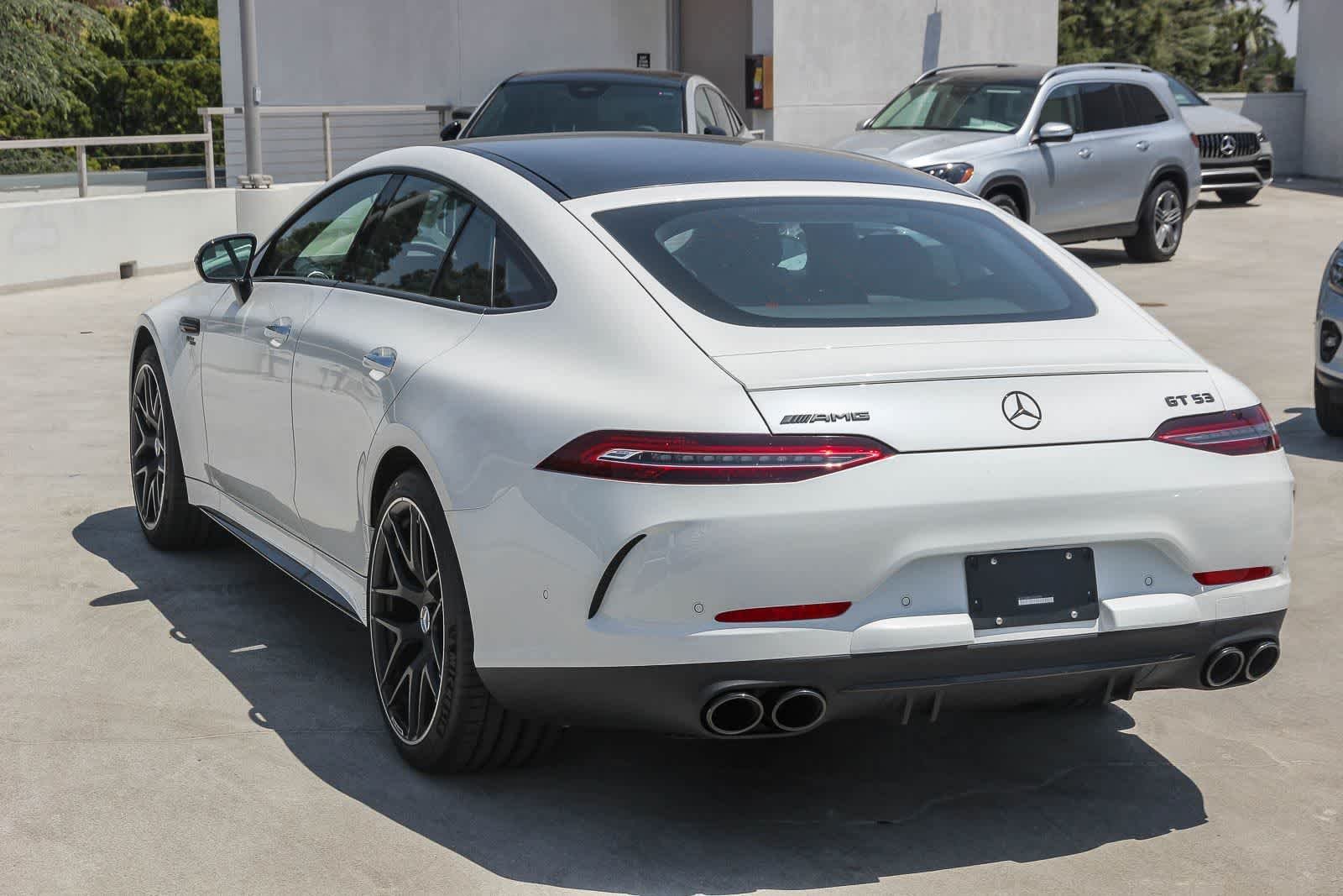 New 2026 MANUFAKTUR Moonlight White Metallic Mercedes-Benz AMG® GT 53 image 6