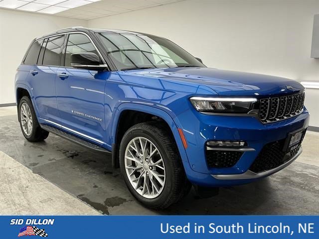 Used 2023 Hydro Blue Pearlcoat Jeep Summit image 3