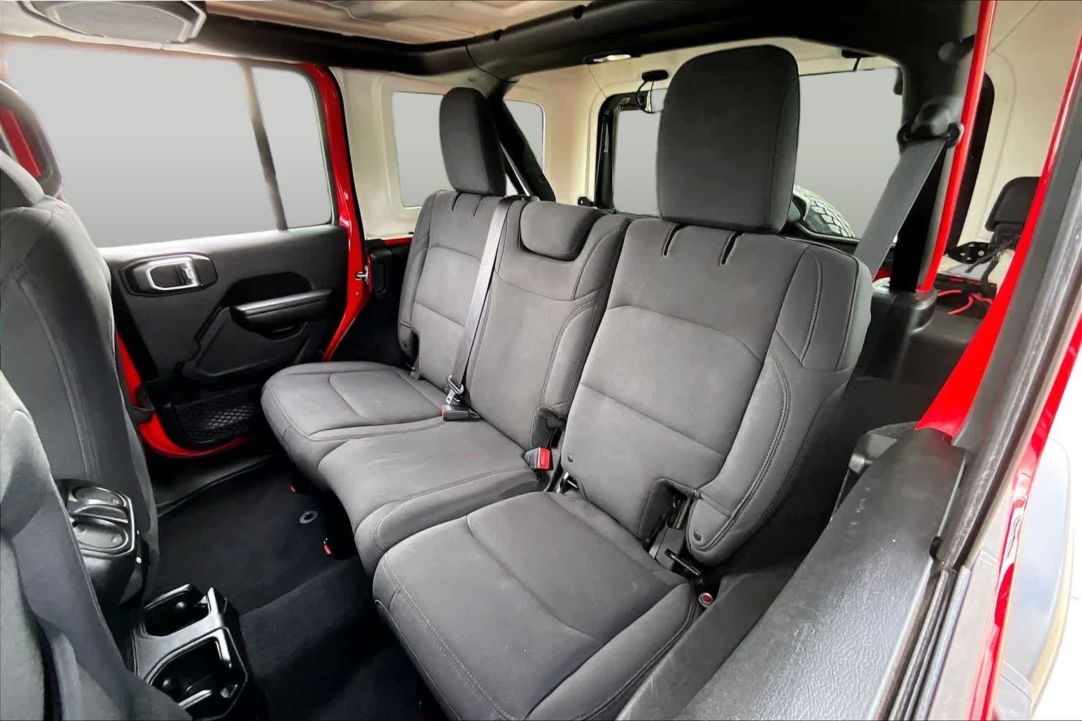 Used 2018 Firecracker Red Clearcoat Jeep Sport S image 18